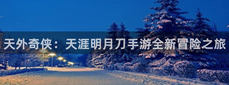 星欧娱乐4开户：天外奇侠：天涯明月刀手游全新冒险之旅