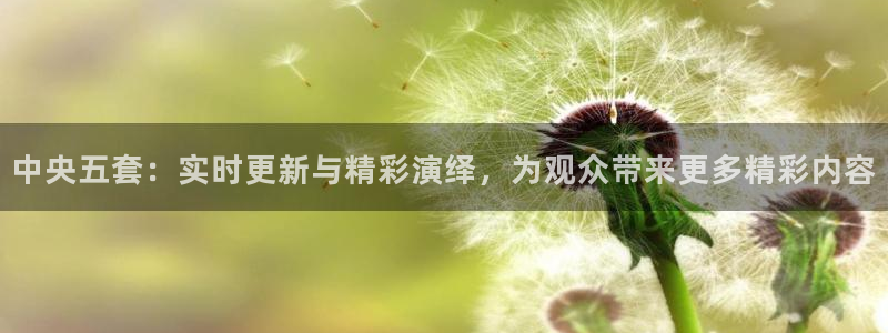 快鱼体育直播吧：中央五套：实时更新与精彩演绎，为观众带来更多精彩内容